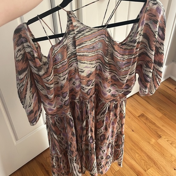 FREE PEOPLE Monarch mini dress boho size medium - Picture 5 of 5